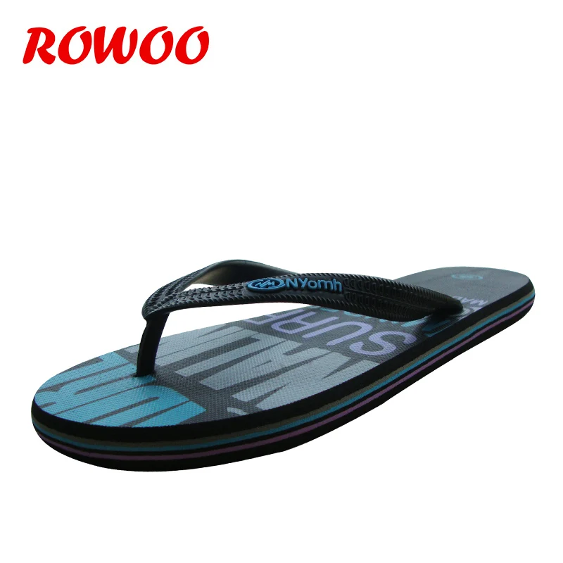 

Rubber Mens Brazil Summer Open Toe Flip Flops Style Beach Shoes Full Printing Anti-slip Personal Hot Sale Free Shipping RN101862