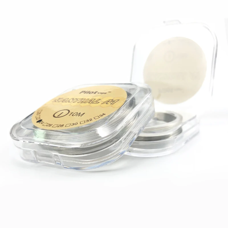 Pilot Vape 10m/roll A1 Heating Wire 24/26GA Heating Wires For RDA RTA Atomizer Coil Pilot Vape 10m/roll A1 Heating Wire 24/26GA Heating Wires For RDA RTA Atomizer Coil