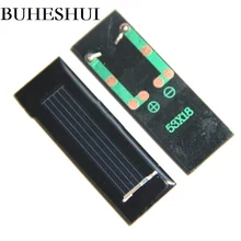BUHESHUI 0 125W 0 5V Polycrystalline Mini Solar Panel SolarCells Module Education Kits Study Epoxy 53