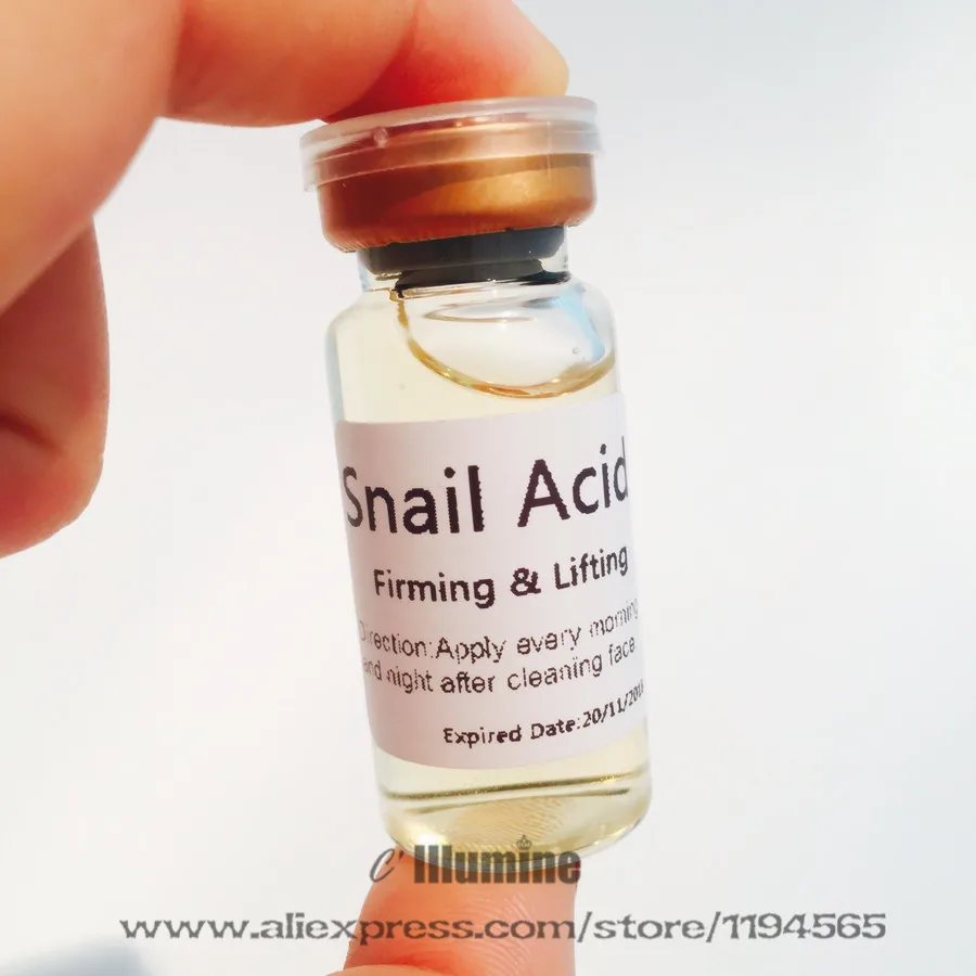 

10ml Snail Stoste Toner Protein Tender Skin Replenishment Moisturizing Acne Treatment Ageless Anti-wrinkle Brightening Beauty S