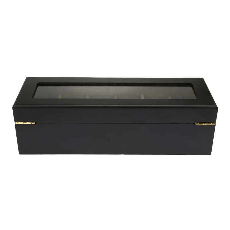 6 плед деревянная коробка для часов показ хранилища ювелирных украшений для хранения Коробка для ювелирных изделий коробка для часов