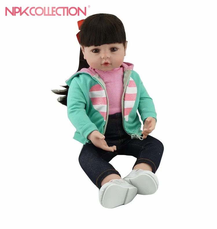 

NPKCOLLECTION Soft Handmade 48cm Silicone Vinyl reborn baby Dolls Reborn Bebe Realista Fashion Doll Newborn Lifelike Bebe