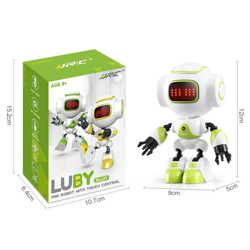 Mini Interactive Robot Action Toy Figures Electronic Intelligent Robot Action Figure Toys for Children Gifts Mini Interactive Robot Action Toy Figures Electronic Intelligent Robot Action Figure Toys for Children Gifts