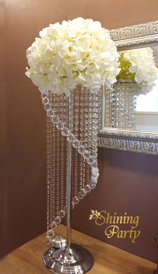 

1Pc, 73cm(28.7") Tall Acrylic Wedding Centerpiece / Candle Holder, Road Lead, Flower Stand, Wedding Party Decoration, Free Ship
