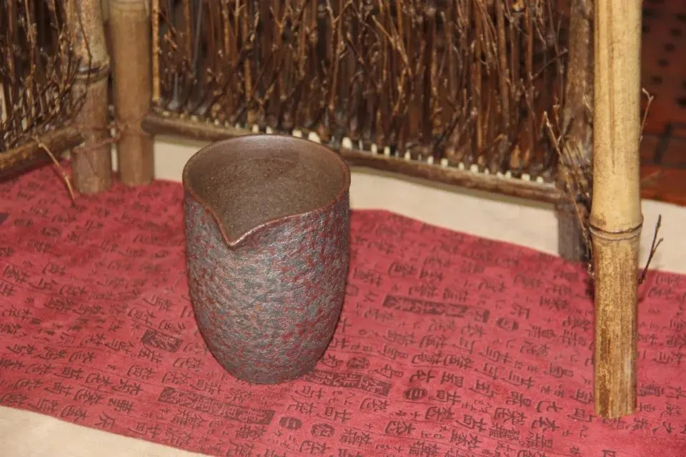 Cha hai Ретро дрова ярмарка чашки Тайвань руды грубая керамика чай море ржавый ручной пуэр чашки