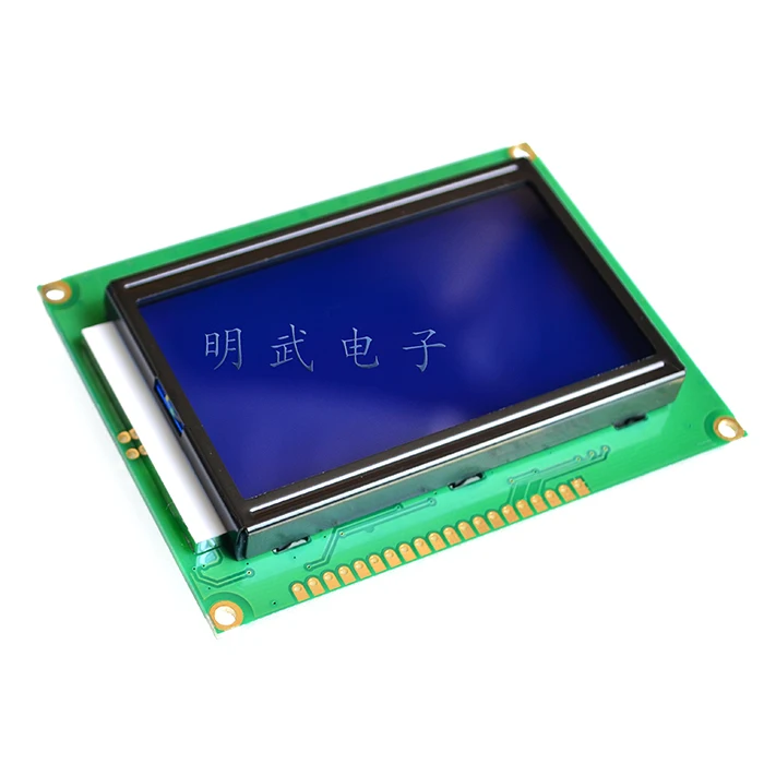 

1pcs LCD12864 128x64 Dots Graphic Blue Color Backlight LCD Display Module