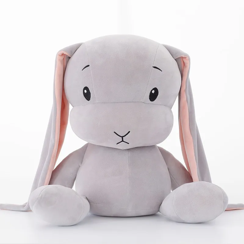 50CM/30CM Cute Rabbit Plush Toys Bunny Stuffed Plush Animal Baby Toys doll baby Sleep Toy Gifts for kids - Цвет: GRAY