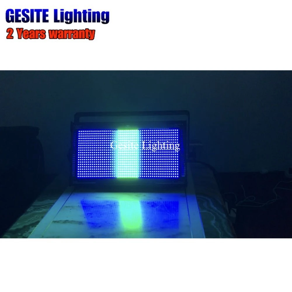 Brilho com Efeito 5054 de Alto 2018 Mais Novo Projeto 1000 w 3in1 Rgb 6 e 16 Canais Dmx Modo 1000 Pcs Smd Rainbow