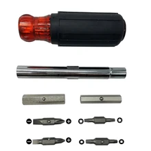 Набор отверток и Гайка драйвер 11 в 1/6 в 1 Многофункциональный инструмент промышленный прочный биты Подушечная рукоятка Phillips звездообразный шлицевой квадратной формы