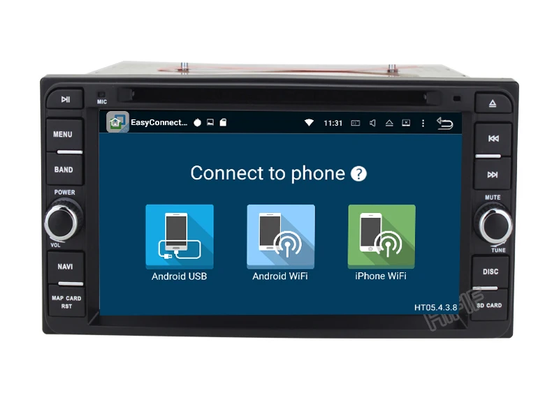 Excellent 4+32G Octa Core Android 8.0 car radio for Toyota Corolla EX Universal Fortuner Hilux car dvd player with steering-wheel,GPS RDS 19