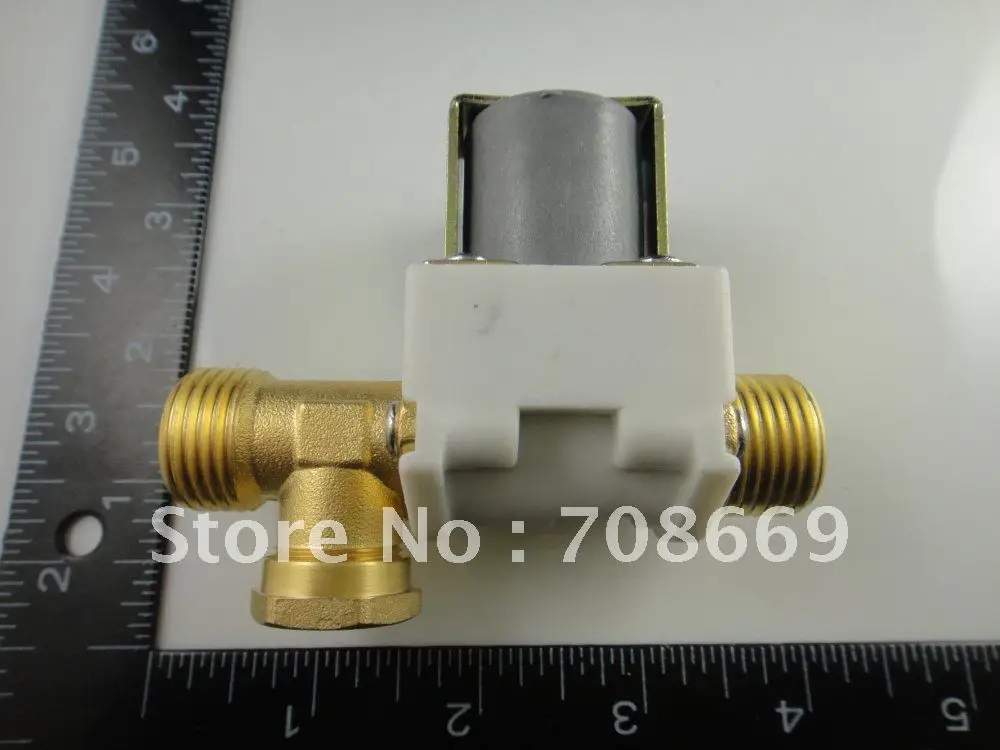 Electric Solenoid Valve For Water Air N/C 220V AC 1/2" Normally Closed