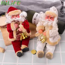 Детские Рождественские украшения для подарков милые Санта Клаус сидя Санта Клаус Семья в виде праздничной рождественской елки