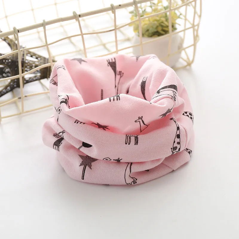 

2017 Cotton Baby Scarf Baby Bibs for Boys Girls Burp Cloths Baberos Lovely Kids Collars O Ring Neckerchief