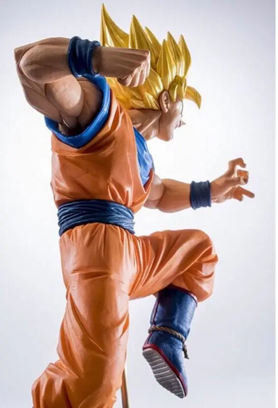 BANPRESTO super saiyan 2 Сон Гоку Dragon Ball Z скульптуры большой 6 фигурка игрушки