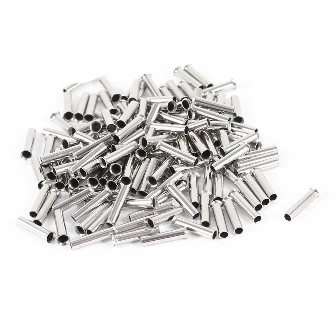 

100Pcs 18AWG Bootlace Cooper Ferrules Wire Copper Crimp Connector Insulated Cord Pin End Terminal EN1010