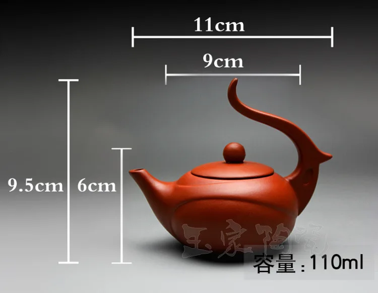Акция, настоящий Глиняный Чайник, китайский фарфоровый чайник, 110 мл, Исин, чайные горшки, керамические, ручной работы, кунг-фу, набор, наборы, чайник