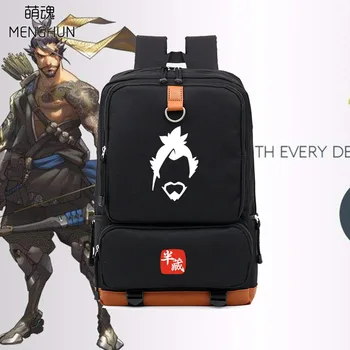 

OW heroes Shimada Hanzo backpack OW backpacks game fans gift boyfriend backpack schoolbag NB245