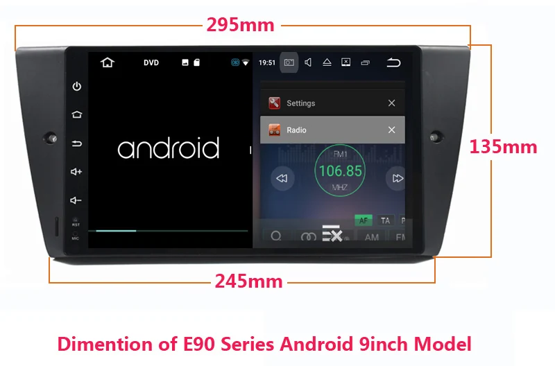 9inch ips android7.12 2gb ram ANDROID GPS  car dvd BMW E46 E38 E39 E53 X5,325 328 315 318,M3,M5 3 series e90 e91 e93 e92 5 series 3 series (6) -  - 