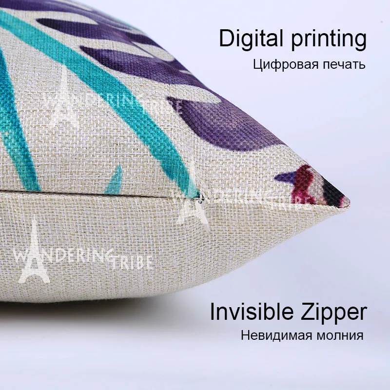 Домашний декор наволочка в стиле ретро чехол для подушки потертые шикарные на