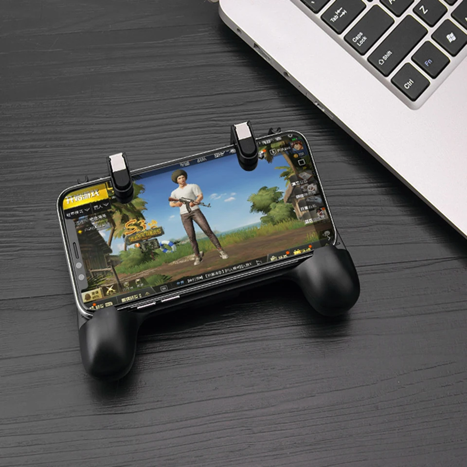 Tendway Cooling Fan PUBG Controller Gamepad Mobile Trigger Joystick Mobile Controller Phone Cooler Power Bank Phone Gamepad  (2)