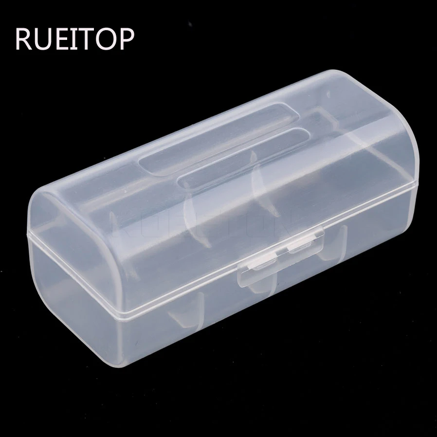 kebidumei-Transparent-Clear-Plastic-Case-Holder-Battery-Storage-Box-For-1-X-26650-Rechargeable-Battery-Storage (2)