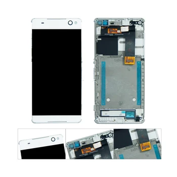 

For SONY Xperia C5 E5506 E5533 E5563 E5553 LCD Display Touch Screen Digitizer Assembly Replacement with frame