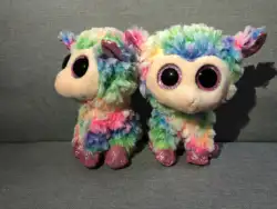 Ty Beanie Боос 6 "15 см цвет овец плюшевые глазастая мягкая игрушка кукла животных
