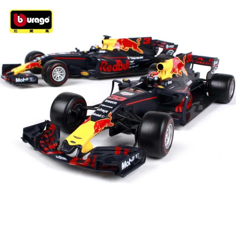 Maisto Bburago 1:18 2017 Red Bull гонки TAG Heuer RB13 F1 формула один гоночный литой модельный автомобиль игрушка Новый в коробке Бесплатная доставка