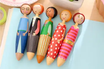 

cute japan kids ballpoint pen creative roller pen stationery prize gift office writing student learning office supplies 25pc/lot