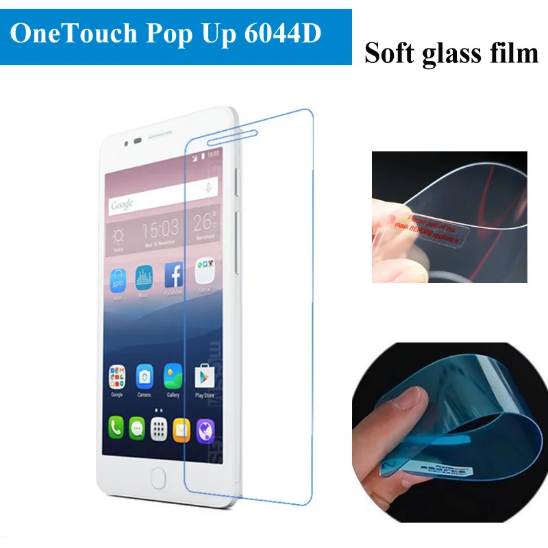 

For Alcatel OneTouch Pop Up 6044D Soft Nano Explosion proof Screen Protector Protective Film Guard
