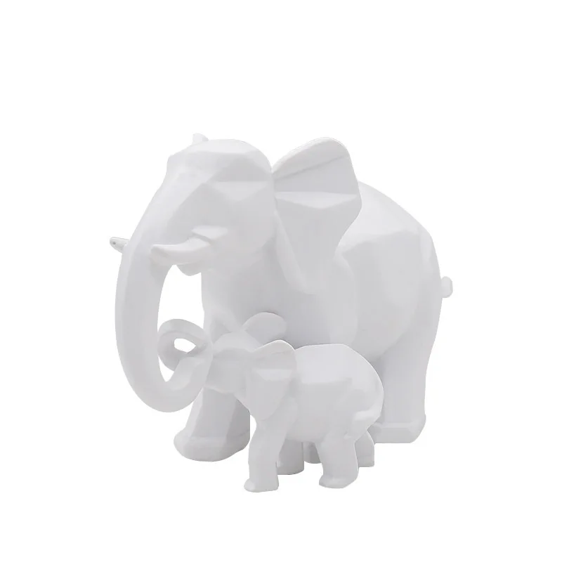 

Elephant Resin Crafts Home Decoration Christmas Birthday Figurines Gift Bedroom Living Room Office Hotel Ornament Crafts