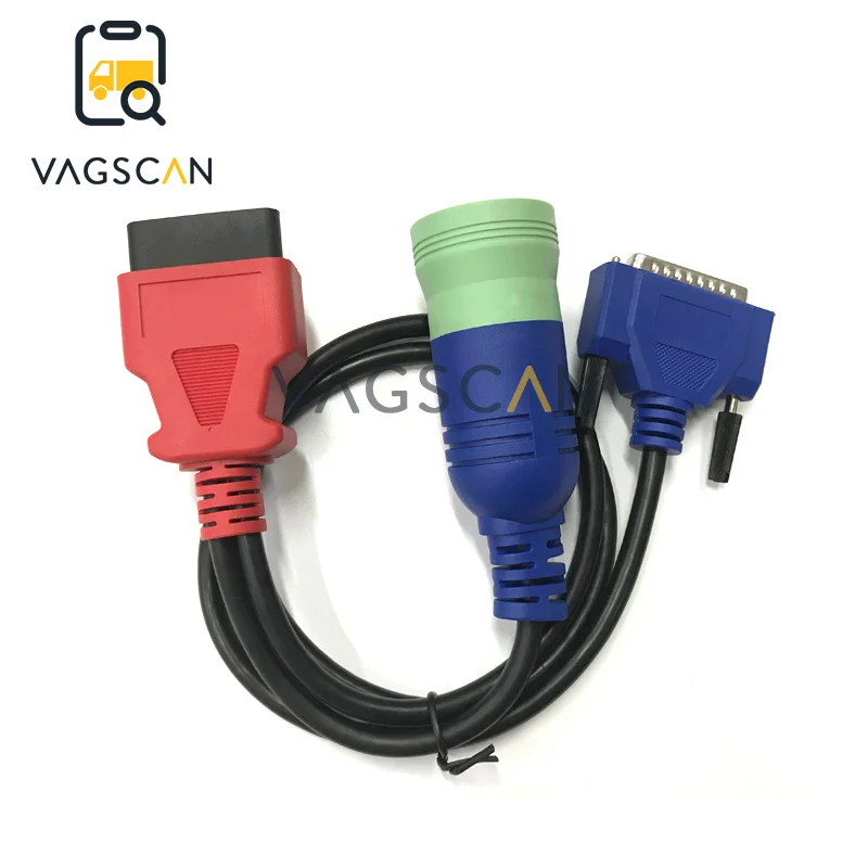 10 шт./лот OBDII кабель 9 Pin J1708 J1939 J1962 Авто дизельный DG-DPA5-9OBDII-CABLE