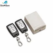 SienSen DC 12 В Quad 4CH обучения код удаленного Управление переключатель Беспроводной Управление доска один для двух многофункциональный без перемычки