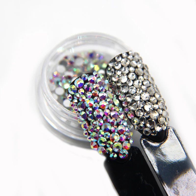 250pcs-box-Crystal-AB-Rhinestone-Shiny-White-Nail-Rhinestones-Mix-Flatback-Nail-Art-Decoration-Accessory