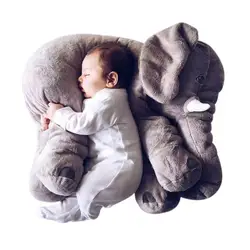 Simingyou Dropshipping 40/60 см, слон Подушки детские мягкий спальный чучело Плюшевые Игрушечные лошадки Детские Playmate подарки для детей