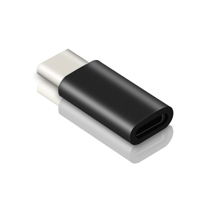 Адаптер для Iphone с Usb Тип C адаптер конвертер 8-контактный разъем Usb C сплиттер папа-папа для huawei Iphone Тип c Зарядное устройство адаптер