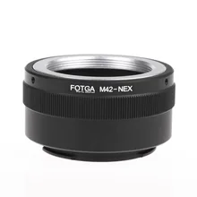 Fotga M42 adaptateur dobjectif bague photographie pour Sony NEX e mount NEX NEX3 NEX5n NEX5t A7 A6000 