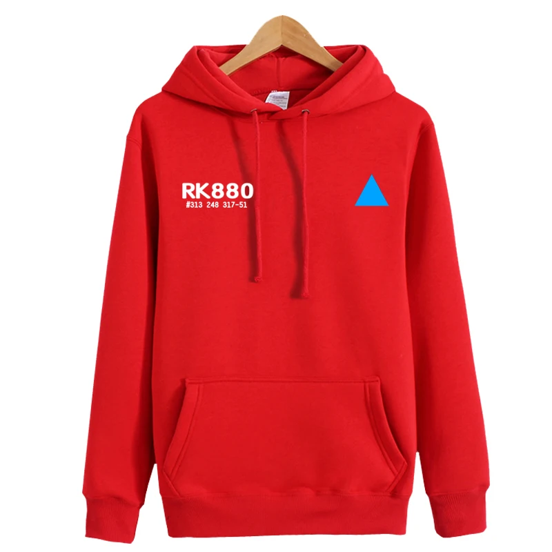 Anime! Detroit:Become Human Connor Hoodie Cosplay Costume Fashion Leisure Spring Autumn Sweater 