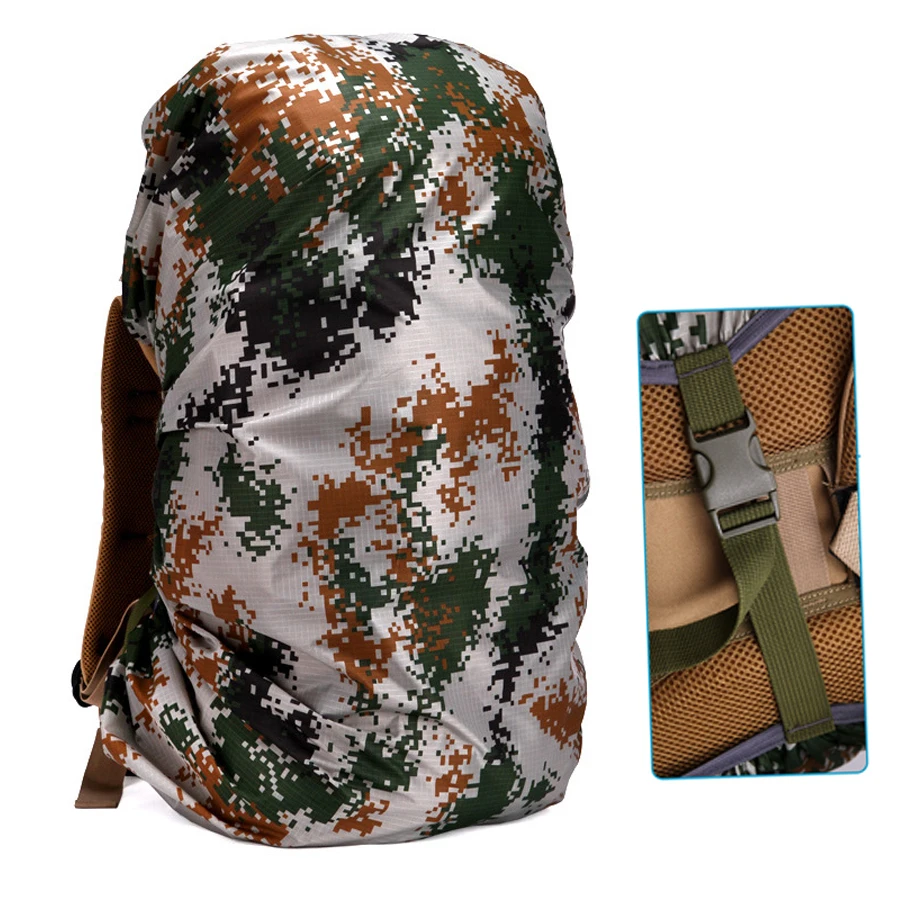 Housse sac a dos Imperméable Camouflage Randonnée Sport Camping 25 à 40 litres 