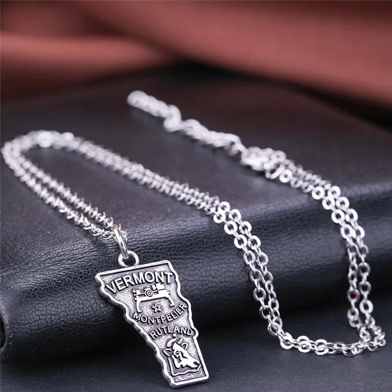 Fashion Map Necklace121