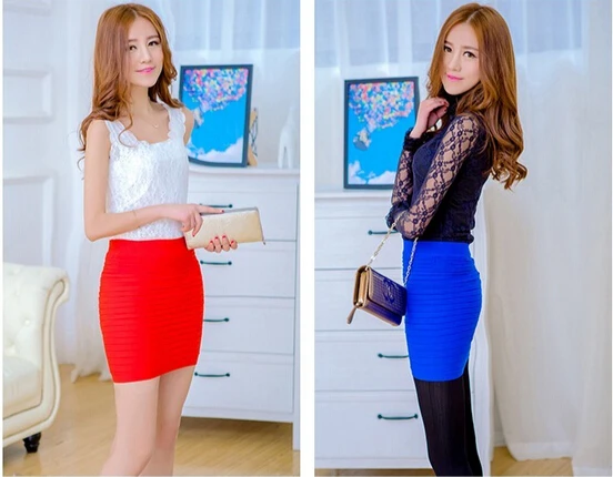 Free shipping New sping autumn summer womens sexy half-length skirt Elastic skirts | Женская одежда