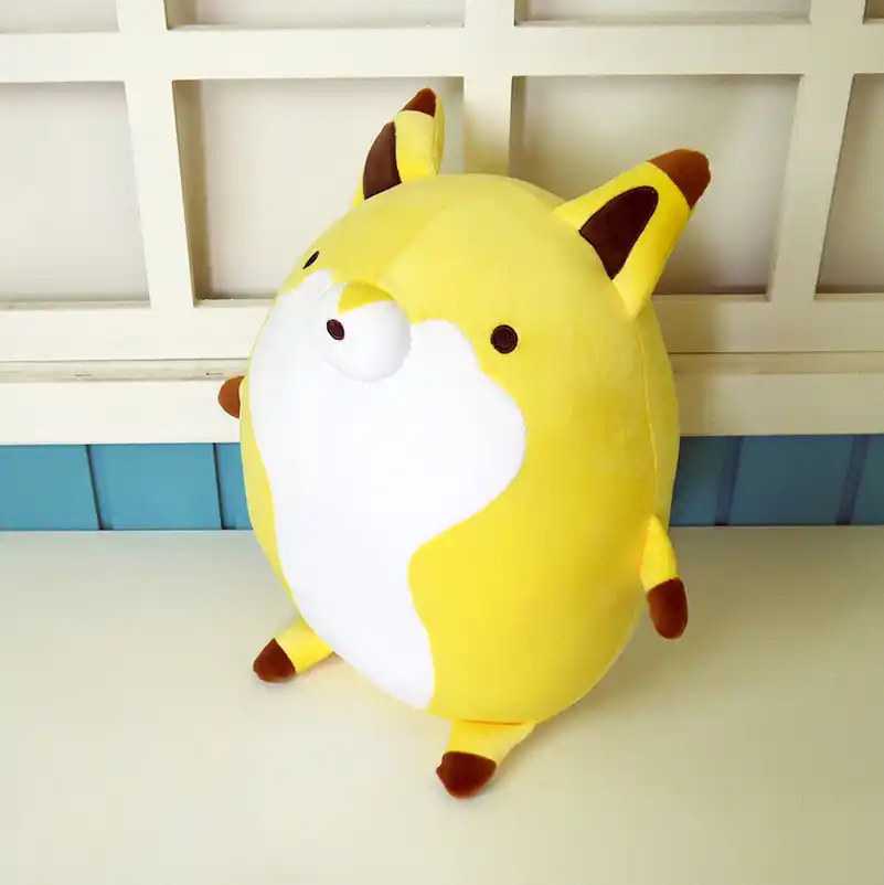 tanuki and kitsune plush
