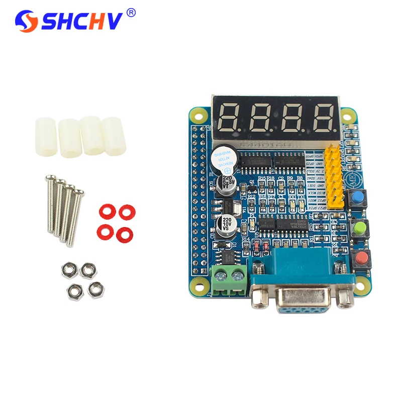 Raspberry Pi 3 Model B+ GPIO-232 Плата расширения светодиодный Nixie трубка 485 232 UART ключи многофункциональный GPIO Плата расширения