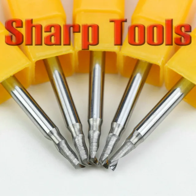 tungsten carbide milling cutter cnc router bits cutting tools for metal aluminum