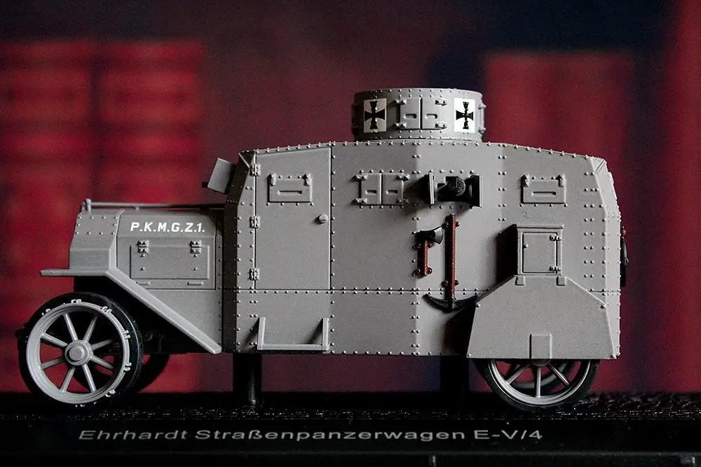 Германия Ehrhardt LIMITED E-V/4 1/35 литая под давлением модель готового бака очень редкая