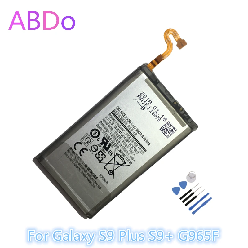 EB-BG965ABE Аккумулятор для телефона Samsung Galaxy S9 Plus + G965F 3500 мАч сменные батареи качества