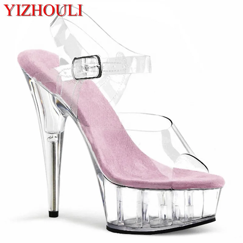 crystal transparent shoes