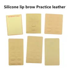 3 предмета в комплекте татуировки практика кожи глаз и губ бровей Тату аксессуары Татуаж Практика Кожи