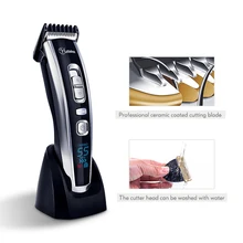 Триммер для волос Srtong мощная электрическая машинка для стрижки волос с 7 концевыми гребнями высокое качество режущая машина низкий уровень шума машинка для стрижки волос 38