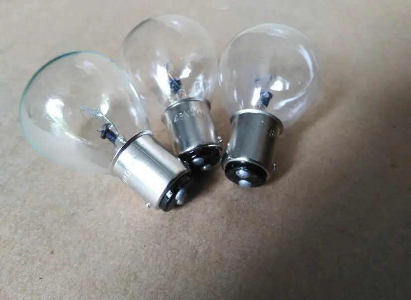 

Beacon lamp bulb Beacon light Warning lamp bulb BA15D 48V 40W LAMP BULB DOUBLE CONTACTS For Japanese Electric Forklift